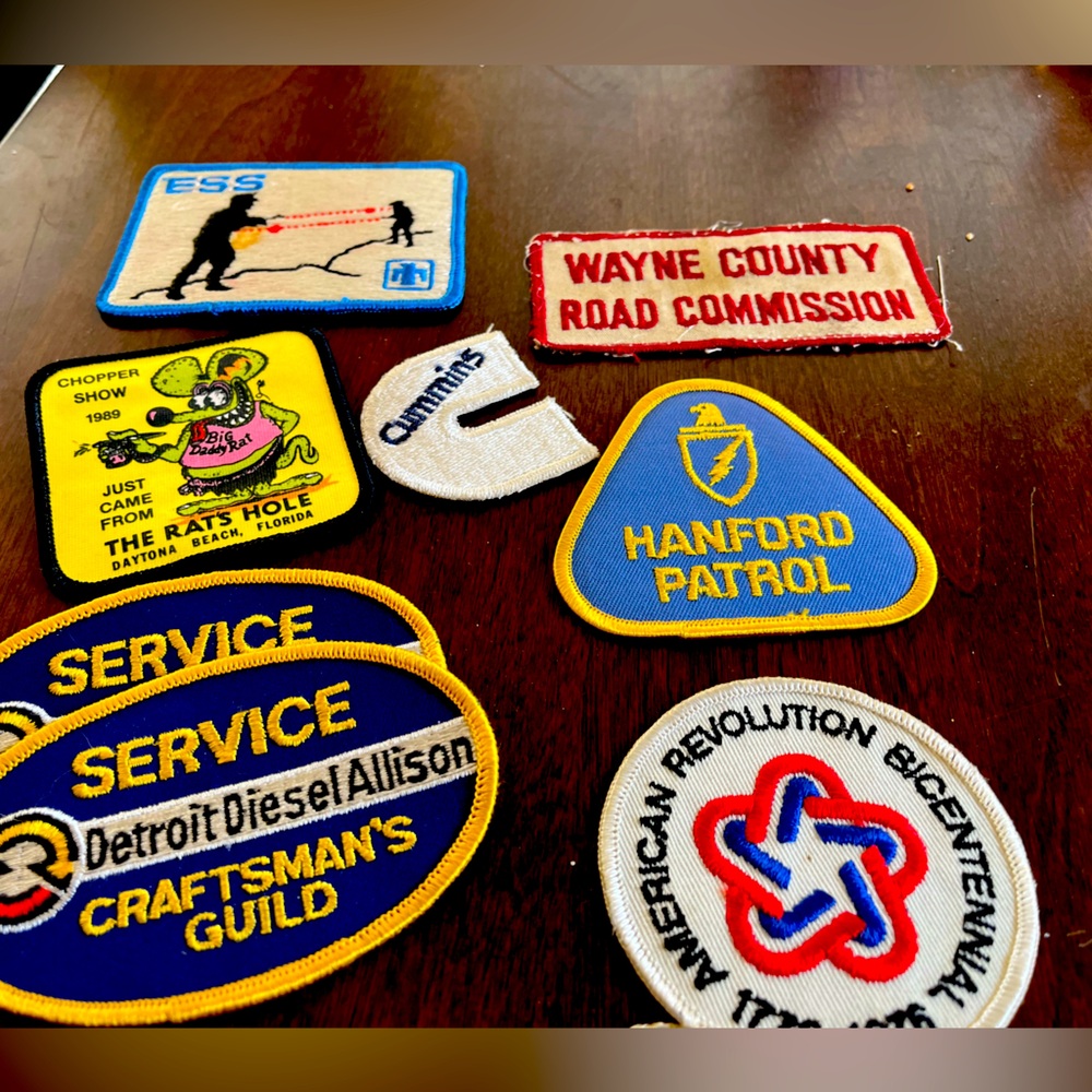 Vintage Assortment of Patches 60-70s